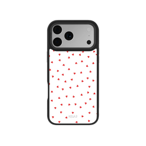 Minimalist Love | Red Heart iPhone Case