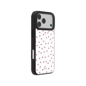 Minimalist Love | Red Heart iPhone Case