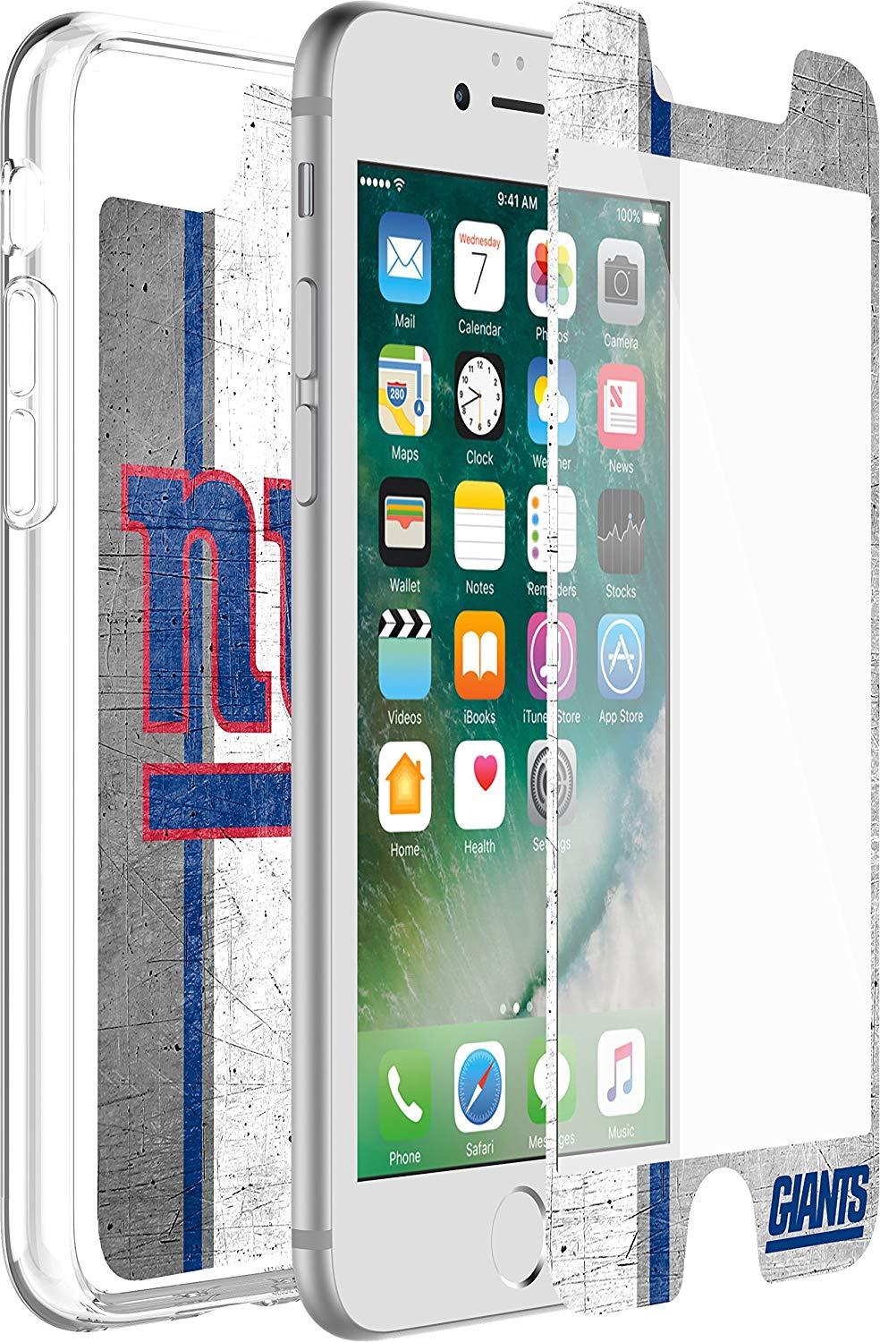 OtterBox ALPHA GLASS Screen Protector for Apple iPhone 6/7/8 - New York Giants (New) - Techable