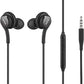 Samsung Stereo AKG Wired Headphones with Mic (2019) - Two Pack - Black (New)