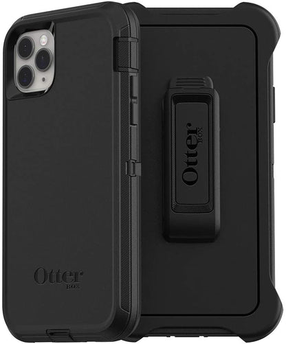 OtterBox DEFENDER SERIES case for iPhone 11 Pro Max - Black (77-62581) (Certified Refurbished)