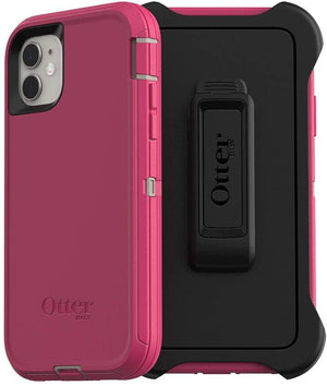 OtterBox DEFENDER SERIES Case & Holster for Apple iPhone 11 - Lovebug Pink (New) - Techable