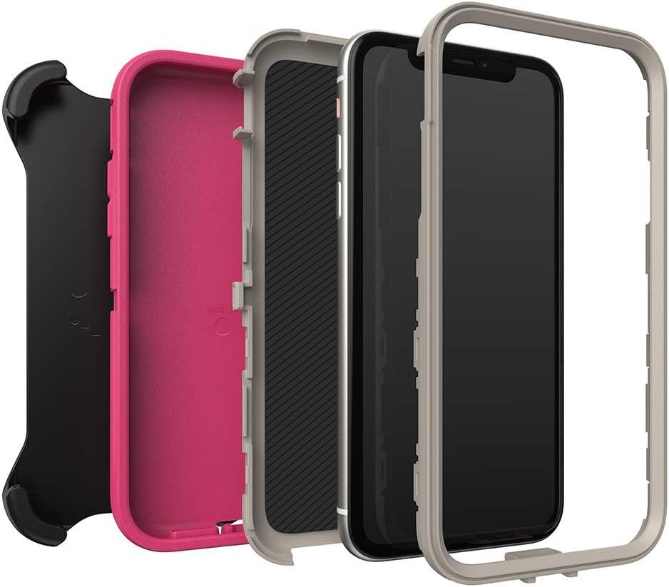 OtterBox DEFENDER SERIES Case & Holster for Apple iPhone 11 - Lovebug Pink (New) - Techable