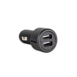 OtterBox Dual Port USB-A Car Charger - Black (New)