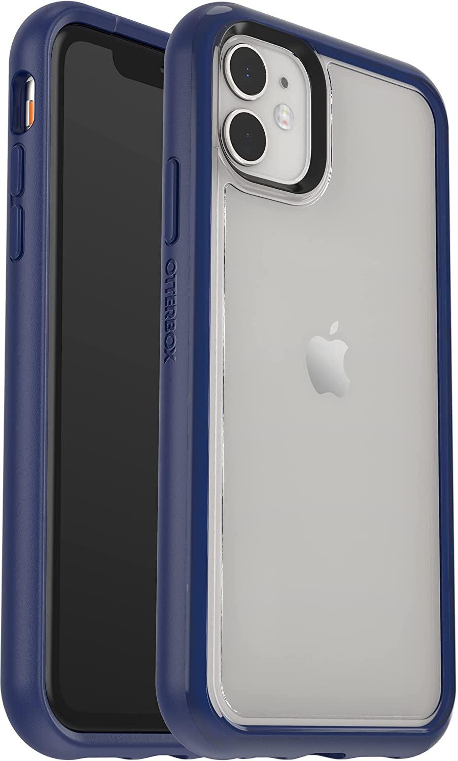 OtterBox Clear Protective Case for Apple iPhone 11 - Indigo Bliss Blue (New) - Techable
