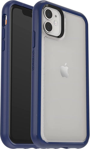 OtterBox Clear Protective Case for Apple iPhone 11 - Indigo Bliss Blue (New) - Techable