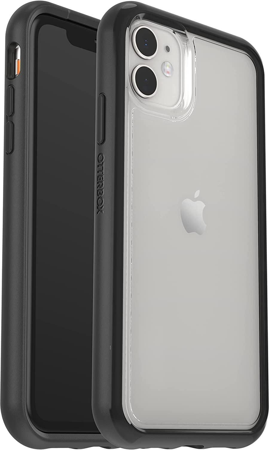 OtterBox Clear Protective Case for Apple iPhone 11 - Black Crystal (New) - Techable
