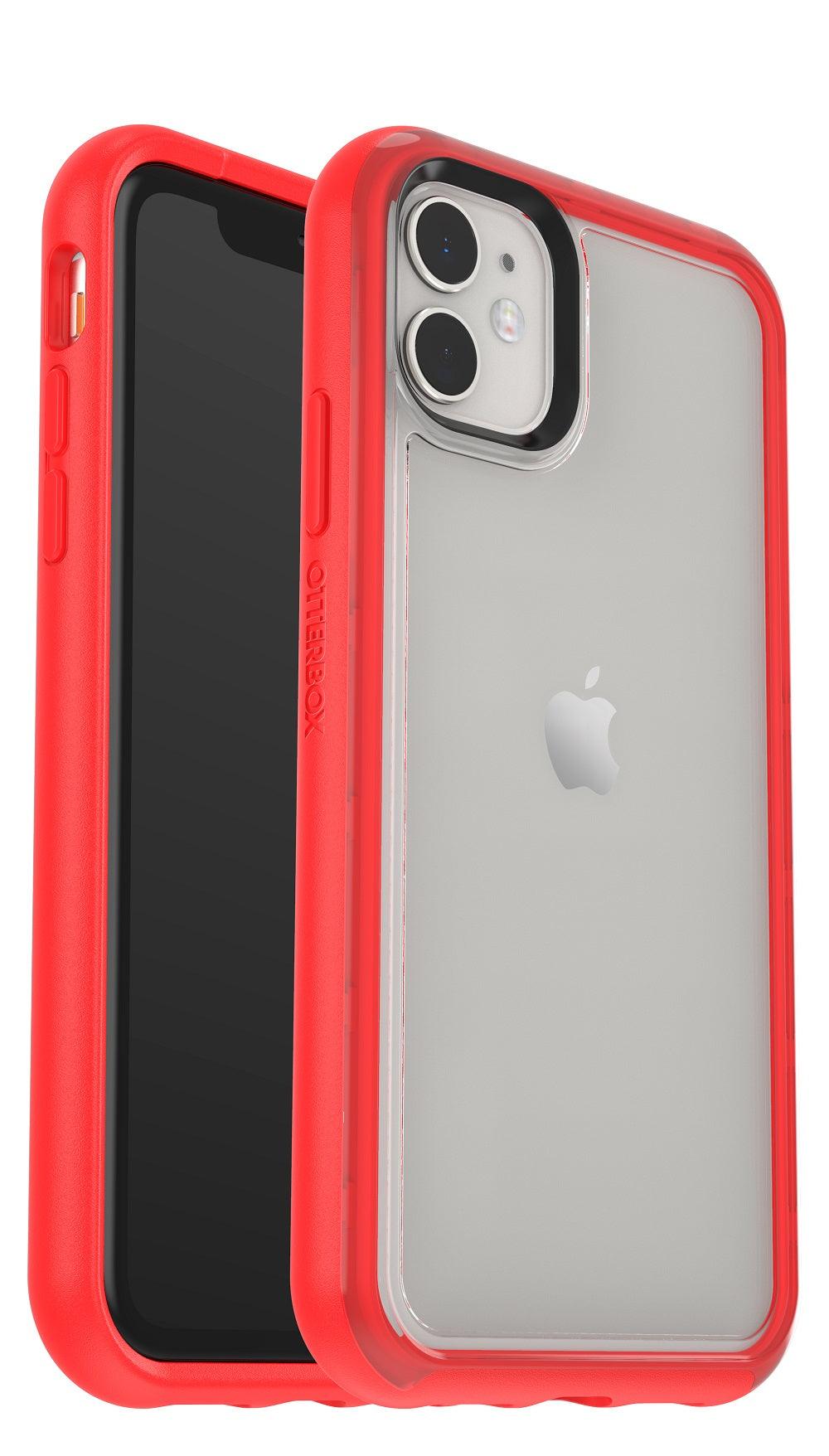 OtterBox Clear Protective Case for Apple iPhone 11 - Red Hot (New) - Techable