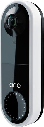 Arlo Essential Wired 180° View HD Video Doorbell - White (Certified Refurbished) - Techable