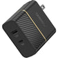 OtterBox USB-C and USB-A  Fast Charge Dual Port Wall Charger - Black - Techable