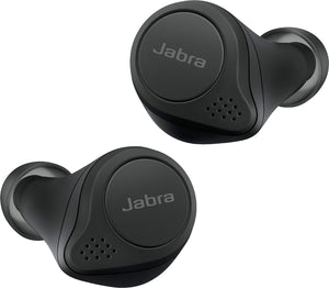 Jabra Elite 75t True Wireless Bluetooth Earbuds with Charging Case - Black (New)