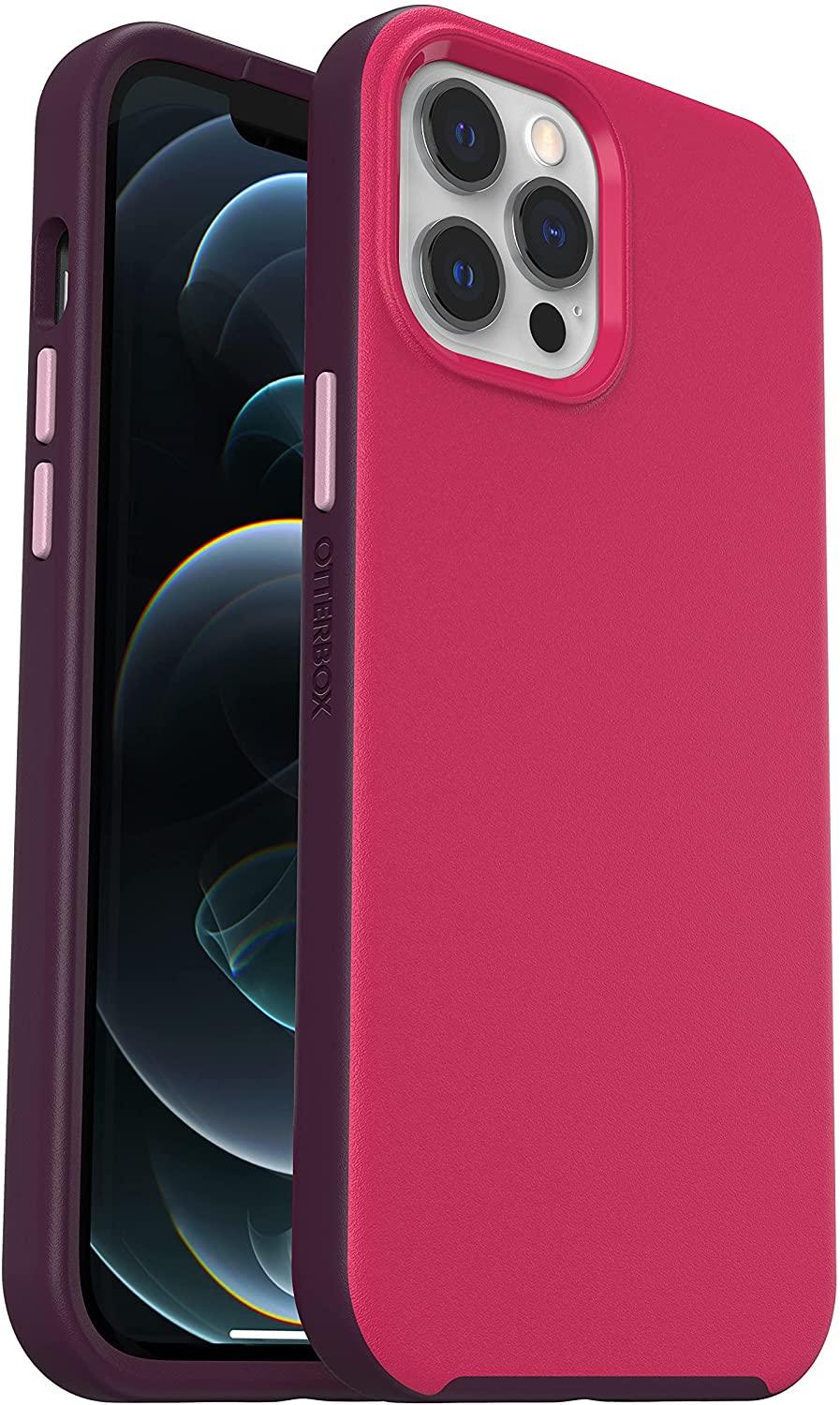 OtterBox ANEU SERIES Slim Case with MagSafe for Apple iPhone 12 Pro Max - Pink Robin (New) - Techable