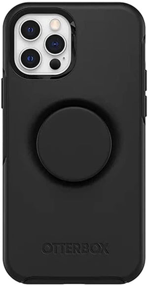 OtterBox + POP Case for Apple iPhone 12 Pro Max - Black (Certified Refurbished) - Techable
