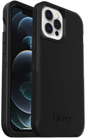 OtterBox DEFENDER SERIES Pro XT Case with MagSafe for Apple iPhone 12 Pro Max - Black (Certified Refurbished) - Techable