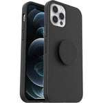 OtterBox + POP Ultra Slim Soft Touch Case for Apple iPhone 12/12 Pro - Black (New) - Techable