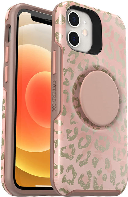 OtterBox Otter+Pop SYMMETRY SERIES Case for Apple iPhone 12 Mini - Feelin Catty (New)