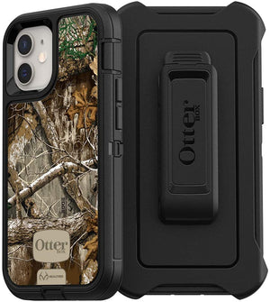 OtterBox DEFENDER SERIES Case & Holster for Apple iPhone 12 Mini - RealTree Edge (Certified Refurbished)