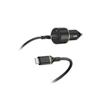OtterBox Fast Charge Car Charging Kit 18W & USB-C to USB-C 1M Cable - Black (New) - Techable