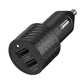 OtterBox Car Charger Bundle USB-A 24W + USB-A to USB-C Cable 1M - Black (New)