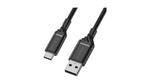 OtterBox Car Charger Bundle USB-A 24W + USB-A to USB-C Cable 1M - Black (New) - Techable