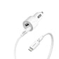 OtterBox Lightning to USB-A Car Charging Kit - Cloud Dream (New) - Techable