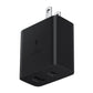 Samsung 35W Dual Port Wall Charger USB-C Adapter Super Fast Charging Block (New)