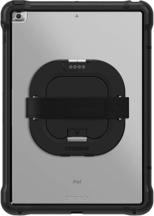 OtterBox UNLIMITED SERIES Case w/ Kickstand Strap for iPad 7th, 8th, 9th - Black (Renewed)