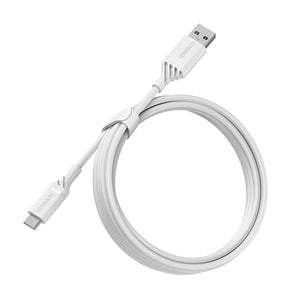 OtterBox USB-A to USB-C Cable - 2M/6.6FT - Cloud Dream White (New)