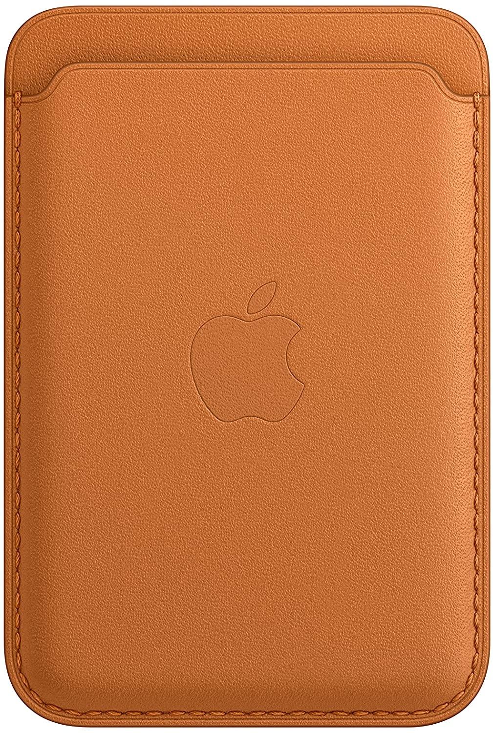 Apple iPhone Leather Wallet with MagSafe (2021) MM0Q3ZM/A - Golden Brown (Refurbished) - Techable