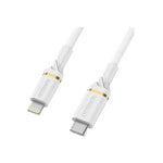 OtterBox Wall Charging Kit Wall Charger + Lightning to USB-C Cable - White (New) - Techable
