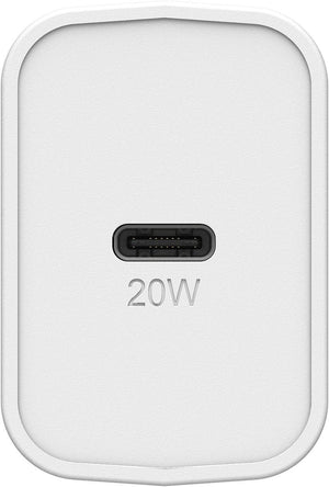 OtterBox USB-C Fast Charge Wall Charger 20W - White (New)