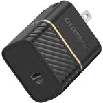 OtterBox USB-C to USB-C Fast Charge Wall Charging Kit (30W) - Black Shimmer (New) - Techable