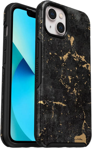 OtterBox SYMMETRY SERIES Case for Apple iPhone 13 - Enigma Graphic (Black/Gold) (New) - Techable