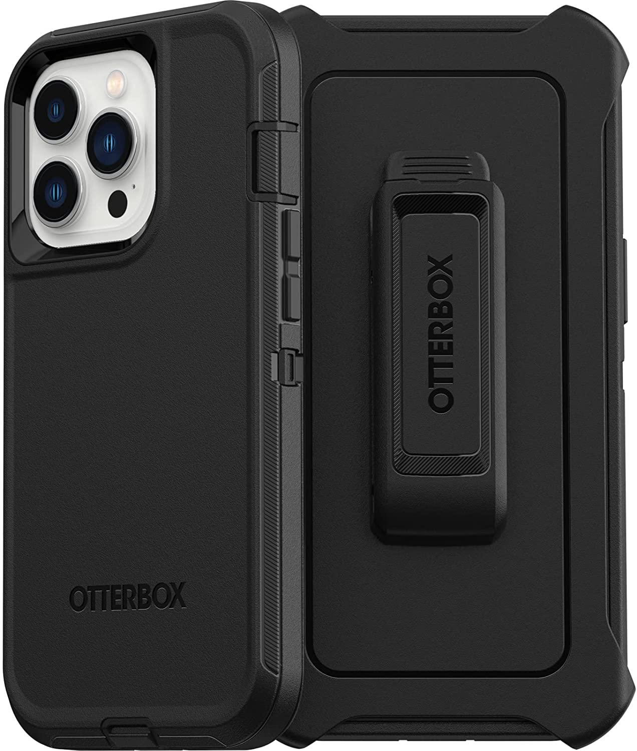 OtterBox DEFENDER SERIES Case for Apple iPhone 13 Pro - Black (New) - Techable