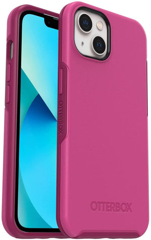OtterBox SYMMETRY SERIES Antimicrobial Case for Apple iPhone 13 - Renaissance Pink (Certified Refurbished) - Techable