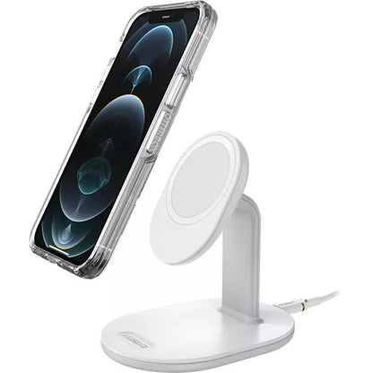 OtterBox Charger Stand For Apple MagSafe - 7.5W - White (New) - Techable