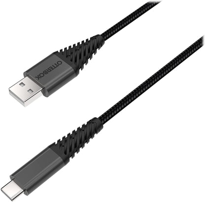 OtterBox USB-A to USB-C Cable 3M/10FT - Black (New)