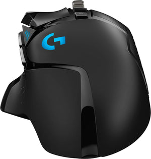 Logitech G502 HERO Wired Optical Gaming Mouse with RGB Lighting - Black (New)