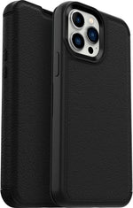 OtterBox STRADA SERIES Folio Case Apple iPhone 13 Pro Max/12 Pro Max - Shadow Black (New) - Techable