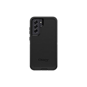 OtterBox DEFENDER SERIES Case & Holster for Samsung Galaxy S21 FE 5G - Black (Certified Refurbished)
