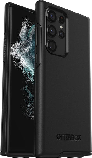 OtterBox SYMMETRY SERIES Case for Galaxy S22 Ultra - Black (New)