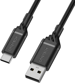 OtterBox USB-A to USB-C Charging Cable - 2M/6.6FT - Black (New)