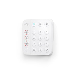 Ring Alarm Keypad (2nd Gen) w/Adapter - White (New)