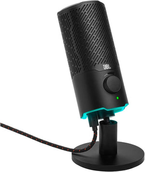 JBL Quantum Stream Dual-Pattern USB Microphone for Streaming and Gaming - Black (Pre-Owned)