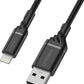 OtterBox USB-A to Lightning Cable 2M/6.6FT - Black (New)