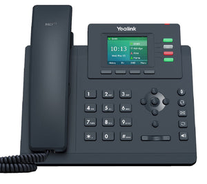 Yealink T33G IP Phone, 4 VoIP Accounts. 2.4-Inch Color Display - Black (Pre-Owned)