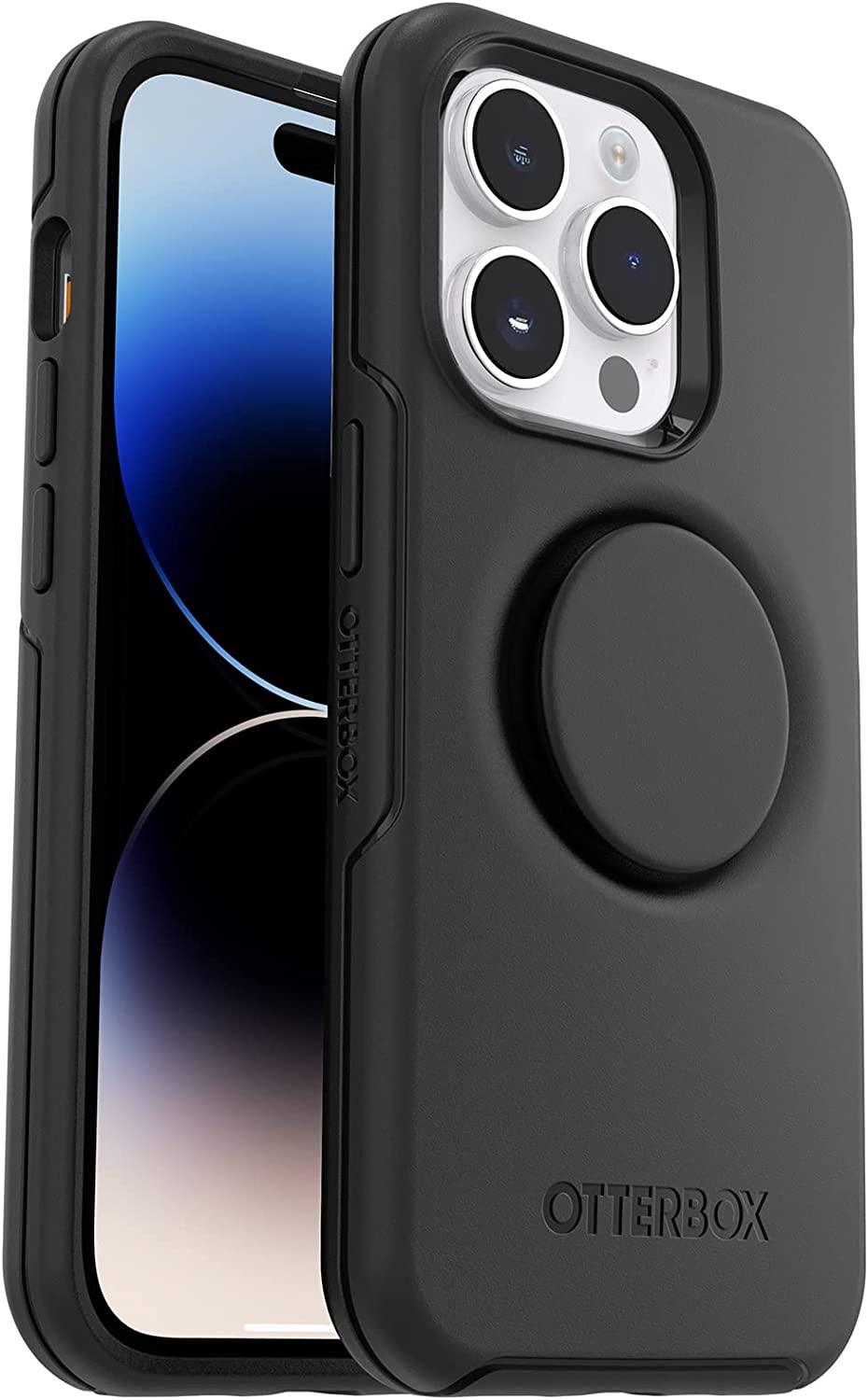 OtterBox + POP Case for Apple iPhone 14 Pro Max - Black (Certified Refurbished) - Techable