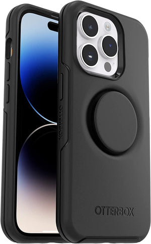 OtterBox + POP Case for Apple iPhone 14 Pro Max - Black (Certified Refurbished) - Techable