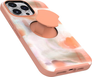 OtterBox OtterGrip SYMMETRY Case for Apple iPhone 14 Pro Max - Peaches (New)