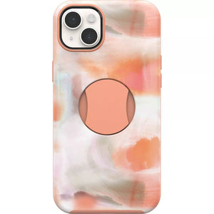 OtterBox OtterGrip SYMMETRY SERIES case for Apple iPhone 14 Plus - Peaches (77-89869) (New)